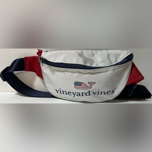 Vineyard Vines FannyPack White Blue Fanny Pack